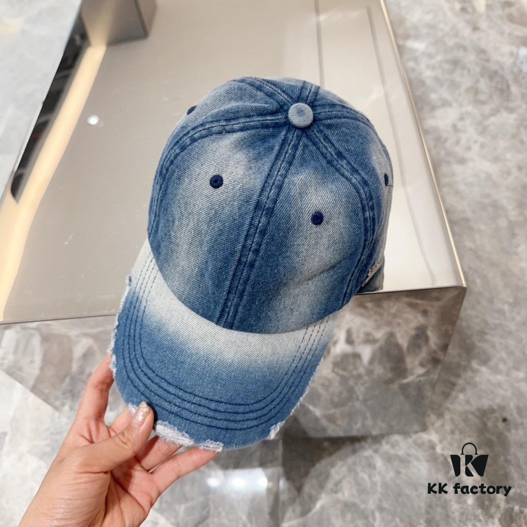 692fbc2199f2d84055c87bd4 BALENCIAGA 🆕 Spring New Arrival Stylish Baseball Cap, High-Quality Denim Fabric, Excellent Breathability, Suitable for All Seasons