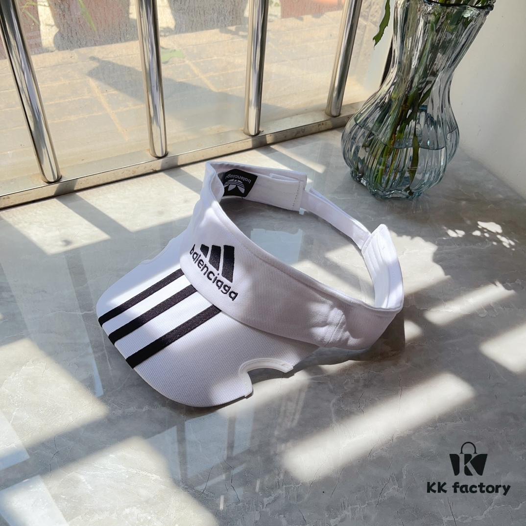 692fbc7599f2d84055c87c2d Balencia ~ New Irregular Cut-off Bucket Hat with Embroidered Letters, a Must-have for Running