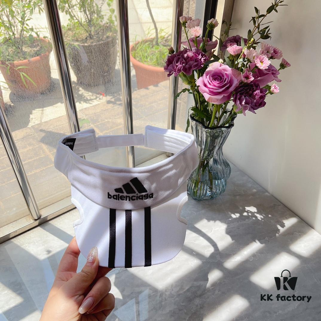 692fbc7899f2d84055c87c31 Balencia ~ New Irregular Cut-off Bucket Hat with Embroidered Letters, a Must-have for Running