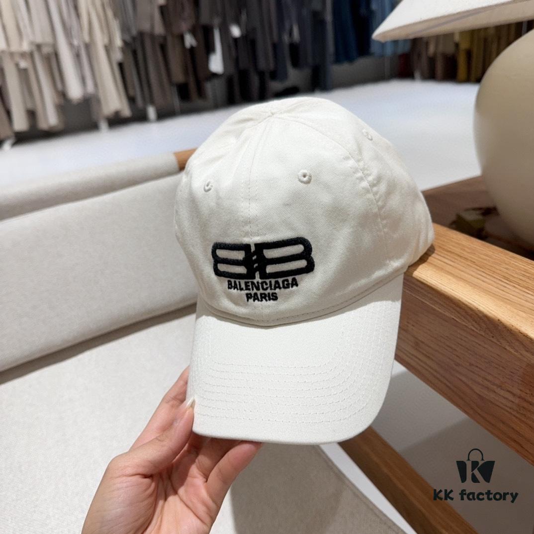 692fbc8499f2d84055c87c3f BALENCIAGA Spring New Arrival Stylish Baseball Cap with Excellent Breathability, Unisex Fashion Knit Cap for All Seasons