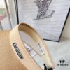 692fbcbe99f2d84055c87c8d Balencia ~ New Straw Wide-Brimmed Open-Crown Hat