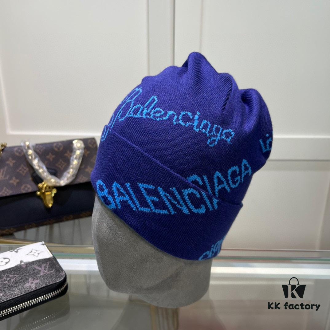692fbd4e99f2d84055c87d34 Dust Bag Included Paris Fashion House Balenciaga Stock Available High-Quality Knit Beanie with Letter Logo for Autumn and Winter Unisex Warm Comfortable Elegant Style