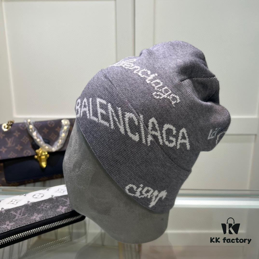 692fbd5099f2d84055c87d36 Dust Bag Included Paris Fashion House Balenciaga Stock Available High-Quality Knit Beanie with Letter Logo for Autumn and Winter Unisex Warm Comfortable Elegant Style