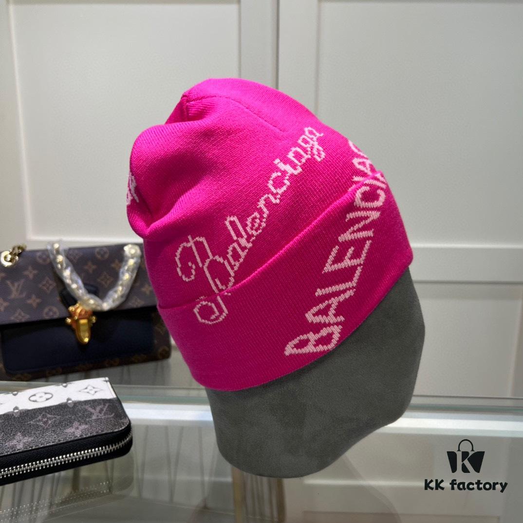 692fbd5599f2d84055c87d3c Balenciaga Logo Knit Beanie - Dust Bag Included