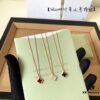 VCA Mini Four-Leaf Clover Necklace