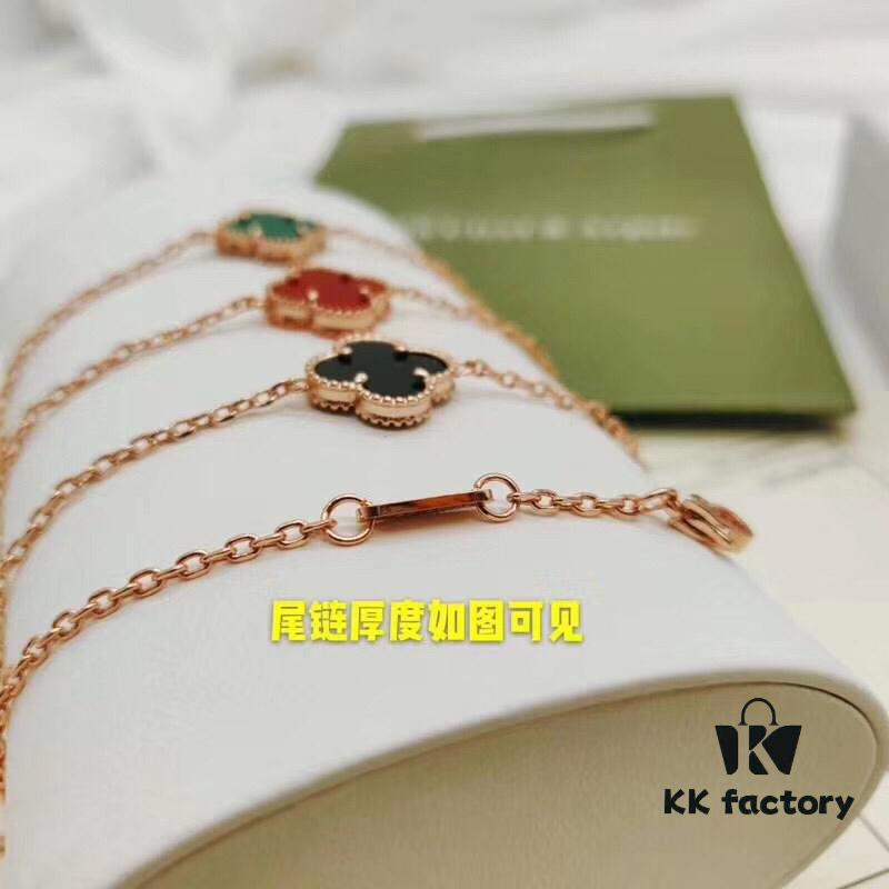 Highest Quality Van Cleef & Arpels Alhambra Clover Single Flower Bracelet