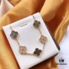 692fbe2799f2d84055c87e26 Van Cleef & Arpels 50th Anniversary Limited Edition Five-Flower Gray Mother-of-Pearl Bracelet in Rose Gold