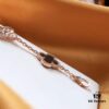 692fbe2899f2d84055c87e28 Van Cleef & Arpels 50th Anniversary Limited Edition Five-Flower Gray Mother-of-Pearl Bracelet in Rose Gold