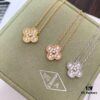 692fbe4899f2d84055c87e63 VCA Full Diamond 5-Flower Clover Necklace