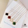692fbe5f99f2d84055c87e88 Luxury Level Replica 👄 VCA Van Cleef & Arpels Classic Medium Four-Leaf Clover Necklace in Gold Tone!