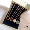 692fbe6199f2d84055c87e8e Luxury Level Replica 👄 VCA Van Cleef & Arpels Classic Medium Four-Leaf Clover Necklace in Gold Tone!