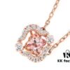 692fbe6599f2d84055c87e96 Swarovski Rose Gold Four-Leaf Clover Dancing Heart Necklace