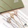 Vca Van Cleef & Arpels Butterfly Series Natural White Shell Bracelet, High-End 925 Sterling Silver with 18K Gold Plating, Elegant and Timeless Design