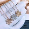 692fbe6b99f2d84055c87ea4 VCA Van Cleef & Arpels Frivole Series Micro-Pave Three-Leaf Clover Necklace and Bracelet, Stunning Design, Popular Among Influencers, Classic, Timeless, Elegant and Minimalist, 925 Sterling Silver with High-Cut Diamonds, A Must-Have for Every Woman, Exquisite Craftsmanship, Premium Quality
