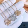 692fbe6c99f2d84055c87ea5 VCA Van Cleef & Arpels Frivole Series Micro-Pave Three-Leaf Clover Necklace and Bracelet, Stunning Design, Popular Among Influencers, Classic, Timeless, Elegant and Minimalist, 925 Sterling Silver with High-Cut Diamonds, A Must-Have for Every Woman, Exquisite Craftsmanship, Premium Quality