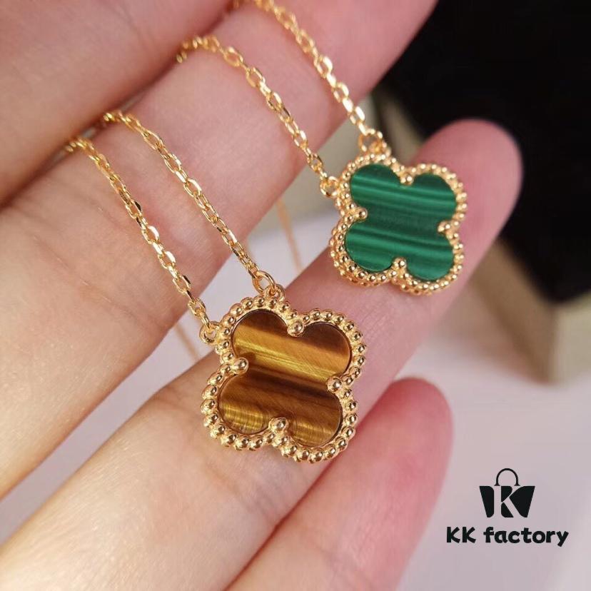 Apocalypse Version, Direct PK 18K Gold Clover Medium Necklace