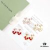 692fbe7c99f2d84055c87ec0 Vca Sweet Alhambra® Series Red Heart Four-Leaf Clover Stud Earrings