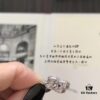 VCA Full Diamond 5-Flower Clover Necklace