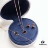 692fbe9c99f2d84055c87ee8 Van Cleef & Arpels Mini Alhambra ✨ Sterling Silver with 18K Rose Gold Plating, Inlaid with Selected Natural Mother of Pearl