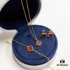 692fbe9c99f2d84055c87eea Van Cleef & Arpels Mini Alhambra ✨ Sterling Silver with 18K Rose Gold Plating, Inlaid with Selected Natural Mother of Pearl