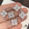 692fbea099f2d84055c87eed VCA Full Diamond Five-Flower Clover Bracelet Extremely Difficult to Replicate