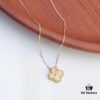 692fbeb099f2d84055c87f09 Van Cleef & Arpels Vintage Alhambra Christmas Collection, 18K Yellow Gold with Golden Mother-of-Pearl and Diamond Accent
