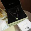 692fbeba99f2d84055c87f19 Seiko Version 👼 Van Cleef & Arpels Popular VCA Full Diamond Butterfly Necklace 😍