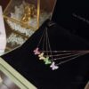 692fbec099f2d84055c87f21 Seiko Version 👼 Van Cleef & Arpels Popular VCA Full Diamond Butterfly Necklace 😍