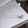692fbec099f2d84055c87f23 Seiko Version Van Cleef & Arpels VCA Full Diamond Butterfly Necklace