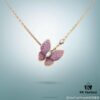 692fbec599f2d84055c87f2a Seiko Version 👼 Van Cleef & Arpels Popular VCA Full Diamond Butterfly Necklace 😍