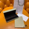 692fbee899f2d84055c87f5f High Version VCA Van Cleef & Arpels Black Onyx Alhambra Five-Leaf Bracelet in Imported Sterling Silver with 18K Gold Plating
