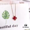 692fbef099f2d84055c87f6e Seiko Oriental Invincible Style, Timeless Classic! Lucky Clover Medium Necklace