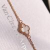 692fbef499f2d84055c87f74 Van Cleef & Arpels VCA Single Flower Alhambra Bracelet, Genuine Design! Smooth and Elegant Chalcedony Four-Leaf Motif, Hand-Polished Beads with Full, Rounded Edges for Strong Three-Dimensional Effect. Custom Lobster Clasp with Exclusive Anti-Counterfeit Code—Each Bracelet Features a Unique Authentication Number, Ensuring Uniqueness. Hand-Carved Link Chain, Each Link with 4 Facets. Exquisite Craftsmanship, Graceful and Refined. Stunning When Worn Alone or Layered. Bracelet Length: 17.5 cm, Adjustable.