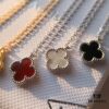 692fbefb99f2d84055c87f7c VCA Van Cleef & Arpels Alhambra Clover Necklace 🌸 1.0cm Mini Clover, Timeless Classic! Buling Buling ✨✨ Original Mold Design with Boutique Diamond-Cut Clasp 👏🏻 Exquisitely Crafted in Sterling Silver Plated with 18K Rose Gold / Yellow Gold / White Gold – Premium Workmanship with Real Black Onyx / White Mother-of-Pearl / Red Agate Inlay
