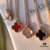 692fbefd99f2d84055c87f80 VCA Van Cleef & Arpels Alhambra Clover Necklace 🌸 1.0cm Mini Clover, Timeless Classic! Buling Buling ✨✨ Original Mold Design with Boutique Diamond-Cut Clasp 👏🏻 Exquisitely Crafted in Sterling Silver Plated with 18K Rose Gold / Yellow Gold / White Gold – Premium Workmanship with Real Black Onyx / White Mother-of-Pearl / Red Agate Inlay