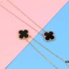 Authentic Purchase, Premium Quality Four-Leaf Clover Necklace