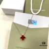 692fbf0f99f2d84055c87faa Fine Craftsmanship 925 Sterling Silver Four-Leaf Clover with K-Gold and Agate Stones