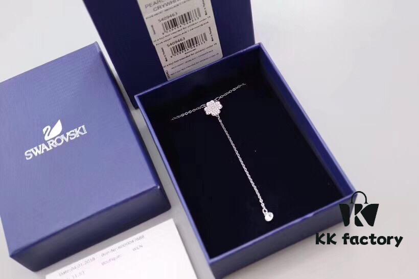 692fbf2b99f2d84055c87fd2 New Arrival🍀 Lucky Four-Leaf Clover Pearl Y-Necklace