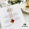 692fbf4499f2d84055c87ff6 VCA Clover Medium Necklace Oriental Invincible Style, Classic and Timeless! Cherry and Christmas Tree Inspired Design