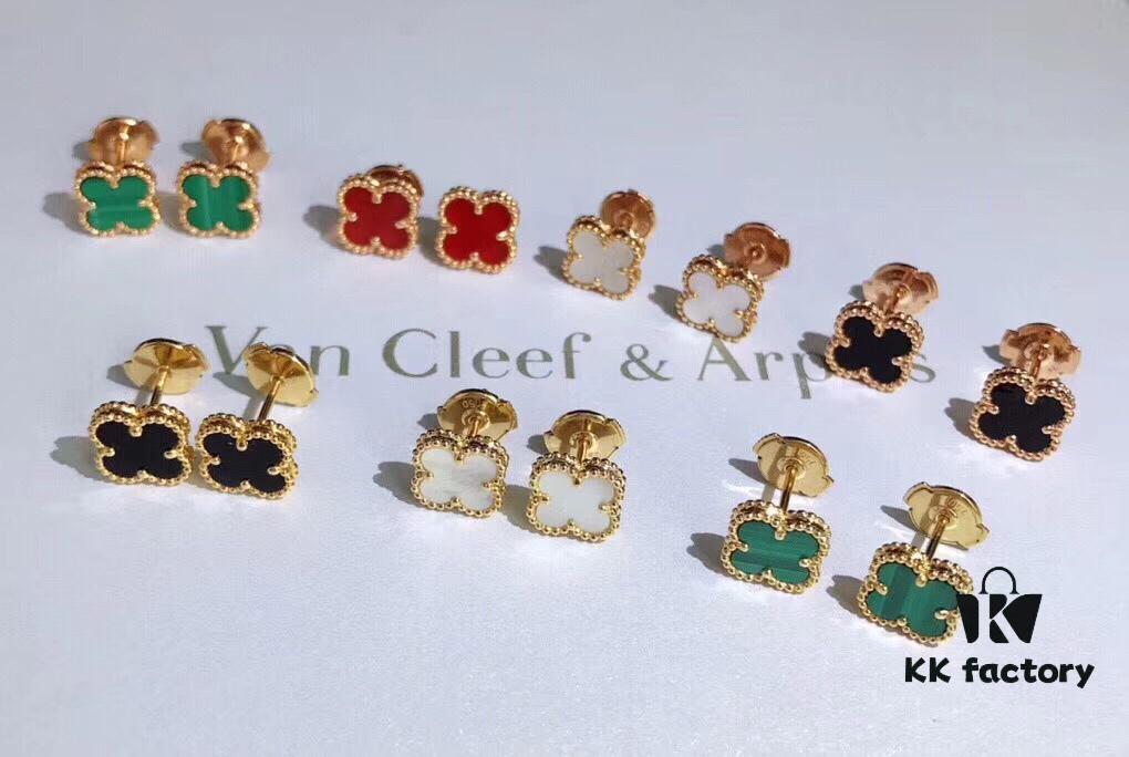 692fbf4899f2d84055c87ffd Van Cleef & Arpels Four-Leaf Clover Stud Earrings