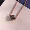 692fbf5499f2d84055c8800e Swarovski Lucky Clover Bracelet, Black and White Crystal Design with Magnetic Clasp