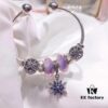692fbf6499f2d84055c8801f Pandora Lavender Purple Snowflake New Arrival! Crafted with boutique materials, perfectly replicating the original store quality!