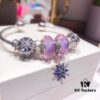 692fbf6499f2d84055c88021 Pandora Lavender Purple Snowflake New Arrival! Crafted with boutique materials, perfectly replicating the original store quality!