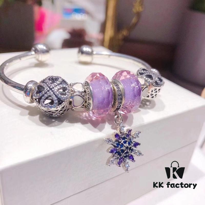 692fbf6499f2d84055c88021 Pandora Lavender Purple Snowflake New Arrival! Crafted with boutique materials, perfectly replicating the original store quality!