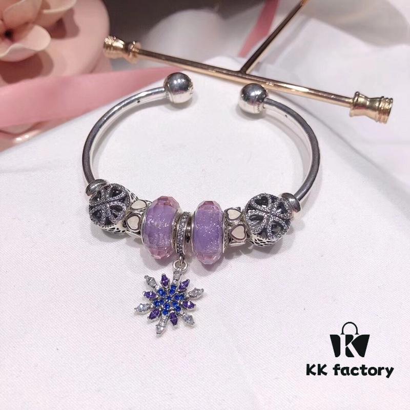 692fbf6699f2d84055c88023 Pandora Lavender Purple Snowflake New Arrival! Crafted with boutique materials, perfectly replicating the original store quality!