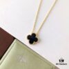 692fbf6f99f2d84055c88031 Van Cleef & Arpels Alhambra Necklace in Silver Version, 925 Sterling Silver with 18K Gold Plating and Natural Mother-of-Pearl