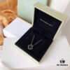 692fbf6f99f2d84055c88033 Van Cleef & Arpels Alhambra Necklace in Silver Version, 925 Sterling Silver with 18K Gold Plating and Natural Mother-of-Pearl