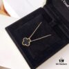 692fbf7199f2d84055c88034 Van Cleef & Arpels Alhambra Necklace in Silver Version, 925 Sterling Silver with 18K Gold Plating and Natural Mother-of-Pearl