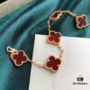 692fbf7599f2d84055c8803a Van Cleef & Arpels VCA Four-Leaf Clover Five-Petal Bracelet, High-Quality Replica, 925 Silver Plated with 18K Gold