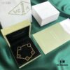 692fbf7799f2d84055c8803d Van Cleef & Arpels VCA Four-Leaf Clover Five-Petal Bracelet, 925 Silver Plated with 18K Gold, Mother of Pearl and Black Onyx, Authentic Packaging